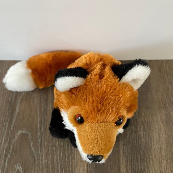 Wild Republic Red Fox Plush Sitting Stuffed Animal - Picture 5 of 10